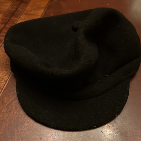 Kangol Wool Flat Cap with Button (Drivers Cap) - Picture 2 of 4